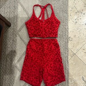 Balance red workout set